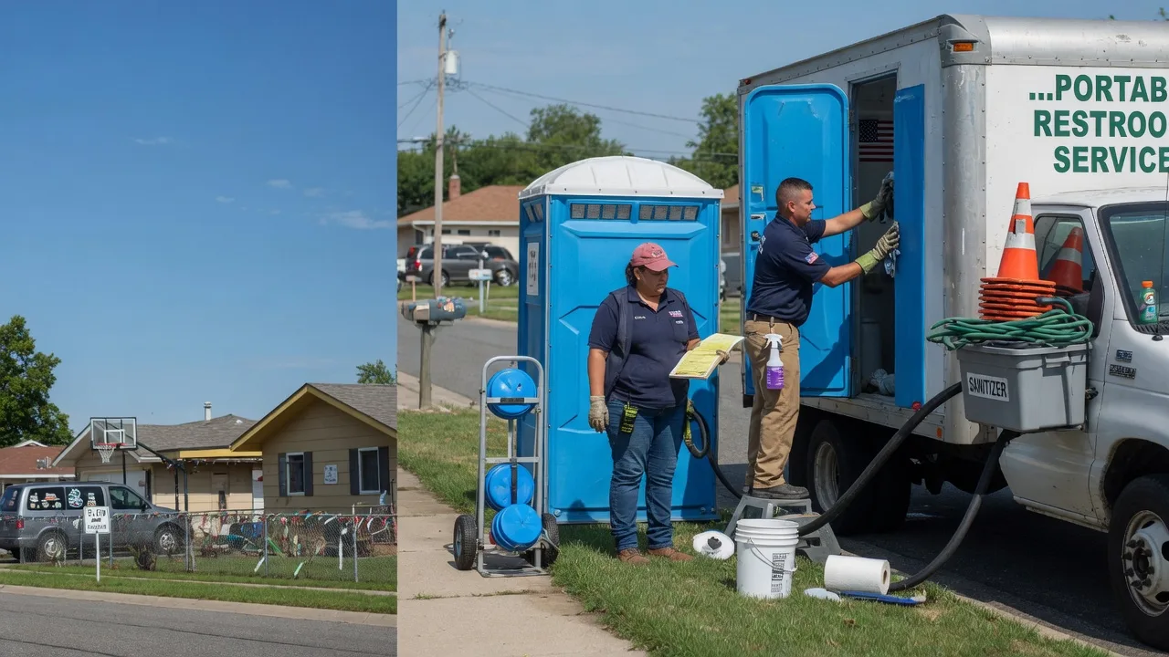 Portable Toilet Rental in Hunter, KS near me